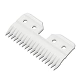 Alecony Schneller Vorschub Scherkopf Blade Ersatzkeramik Andis AG/Oster A5 Clipper Trimmer Cutter Klingen,Außenverkleidung Ersatz Keramikmesser Trimmermesser Ersatz-Scherkopf