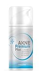 Akne Premium Plus Creme | Gesichtscreme für Jugendliche und Erwachsene | Anti Pickel und Mitesser | 50ml
