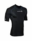 Rehband Herren Funktionswäsche Compression Short Sleeve Top, schwarz, S