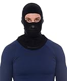 BRUBECK Funktions Sturmhaube | Gesichtshaube | Balaclava | Skimaske | Motorradmaske:,Die Beste!' | KM00010A, Größe:L/XL, Farbe:Black