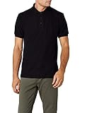 Fruit of the Loom Herren Poloshirt 65/35, Schwarz(Schwarz), X-Large