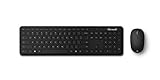 Microsoft Bluetooth Desktop (Set mit Maus und Tastatur, deutsches QWERTZ Tastaturlayout, schwarz, kabellos)
