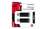 Kingston DataTraveler 20 (DT20/32GB-2P) USB-stick 2.0 - Schwarz