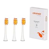 ZAHNHELD® COMMEO (X-Borsten), 3 Stück Whitening Wechselköpfe (Bürstenköpfe) Für Elektrische Zahnbürste (Schallzahnbürste) GERO | Ersatzbürsten - Aufsteckköpfe, Weiß