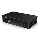 Oakcastle SB200 HD Sat Receiver Digital für Satelliten mit USB-Slot, Aufnahmefunktion, PVR-Funktion und Wiedergabe, HDMI- und SCART-Anschlüsse mit Fernbedienung