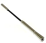 AERZETIX - C3963 - Endstück für BM Stecker - Autoradio Antenne - Universal - 18 cm - Chrom
