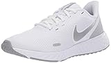 Nike Damen Revolution 5 Running Shoe, White/Wolf Grey-Pure Platinum, 40 EU