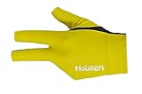 Molinari Billard Handschuh yellow, linke Hand