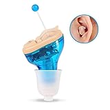 LPLIG Invisible Auditory Amplifier, Ultra Mini Einstellbarer Ultra Small Voice Amplifier,Blue