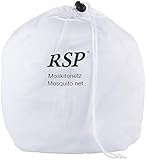 RSP Moskitonetz Travel XXL - Neue Größe - für Doppelbetten 200 x 200 cm - das Original von RSP®