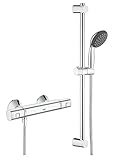 Grohe Precision Start Thermostat-Brausebatterie, DN 15 mit Brausegarnitur, 1 Stück, 34597000