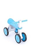 United Kids 13016-04 Rutscher/Rutschfahrzeug Ben aus Holz, blau