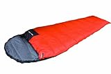 High Peak Schlafsack Easy Travel, dunkelorange/dunkelgrau, one size