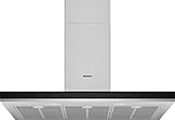 Siemens LC97BHM50 iQ300 Dunstabzugshaube / Wandhaube / 90 cm / Metall-Fettfilter / Doppelflutiges Hochleistungsgebläse / Edelstahl