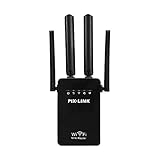 WLAN Router WLAN-Repeater-WLAN-Router des Signalverstärkers WiFi Extender Range Signal Booster Drahtloser Dual-Band-Netzwerk-Repeater 300 Mbit/s