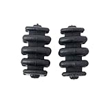 LIOOBO 1 para Bogen Stabilisator Pfeil Und Bogen Ausrüstung Dämpfer Gummi Bogenschießen Zubehör Compoundbogen zur Reduzierung Der Vibration (Schwarz)
