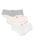 Iris & Lilly Damen Cotton Taillenslip 3er Pack Mehrfarbig X-Large