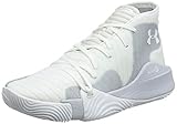 Under Armour Spawn Mid, Herren Basketballschuhe, Weiß (White 102), 47 EU (11.5 UK)