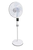 Solis Breeze 360 7582 Standventilator - 3 Verschiedene Funktionen - Ventilator mit Fernbedienung - 74 cm Höhe - Weiß