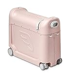 JetKids™ by STOKKE® BedBox - Kinderkoffer mit Bettfunktion - Handgepäck zum Sitzen und Rollen - Farbe: Pink Lemonade