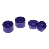 Homyl Longboard Skateboard Truck Bushings 90A (Set of 4er) - Lila