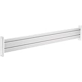 InLine Slatwall Panel Aluminium, für Tischhalterung, 1m, 23181A