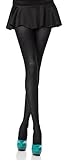 Merry Style Blickdichte Damen Strumpfhose Microfaser 70 DEN (Schwarz, 4 (40-44))