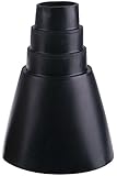 DUR-line Universal Gummi-Manschette - Schwarz - Made in Germany - 32-60 mm Durchmesser - Superelastisch und UV-beständig; Abdichten von Antennenmasten [Dachziegel, Gummi-Abdichtung; Manschette]