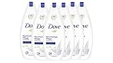 Dove Duschgel Cremedusche Reichhaltige Pflege, 6er Pack (6 x 250 ml)