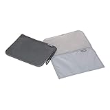 LÄSSIG Baby Windeltasche mit Wickelunterlage für unterwegs/Casual Changing Organizer anthracite