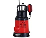 T.I.P. 30268 Schmutzwasser Tauchpumpe TVX 7000, bis 7.000 l/h Fördermenge