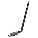 USB WLAN Adapter Antenne 1200 mbps - Dual Band 2.4G/5G WLAN ac Drahtlos Netzwerk Dongle mit Hochleistungsantenne für Desktop Laptop PC, Unterstützt Windows XP Vista/7/8/8.1/10 Mac OS X 10.4-10.12