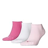 Puma Damen Sneaker Plain 3p Sportsocken, Pink (Pink Lady 422), 35/38 (Herstellergröße: 035)
