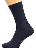Max Lindner Businessocken Damen und Herren (42-44, blau)