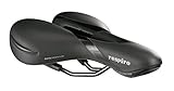 Selle Royal Damen Respiro Soft Moderate Fahrradsattel, schwarz, M