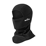 BAONUOR Sturmhaube Gesichtshaube | Balaclava Winter Sturmhaube Fahrrad Motorrad Ski Schlauchtuch für Damen & Herren, schwarz