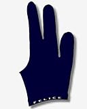 Unbekannt Billard-Handschuh, Felice DUNKELBLAU, für rechte und Linke Hand, Profihandschuhe aus den USA