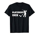 Platzreife Check - Golf Golfer Golfspieler Golfen T-Shirt