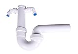 Dallmer 020321 Röhren-Siphon 100/2, 1½'' x DN 50