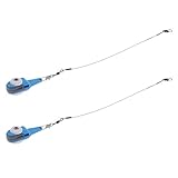 CUTICATE 2pcs Einstellbare Spannung Downrigger, Ausleger Trolling Release Clips J002