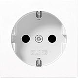 Jung A 1520 WW Schuko Steckdose 16 A 250 V Serie A alpinweiß 250 V