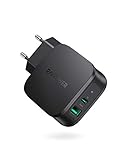 20W USB C Ladegerät für iPhone 12, RAVPower 30W 2 Port PD USB C Netzteil für iPhone 12 Mini/12 Pro Max MagSafe iPad Pro Galaxy Switch MacBook Air und mehr