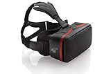 The Voice - Premium VR Headset für Handys - Virtual-Reality-Brille für 360 und 3D-Filme und Spiele - Schwarz