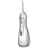 Waterpik WP-560EU Cordless Advanced Munddusche Tragbare Water Flosser, Kabellose, Ideal für Reise, weiß