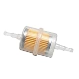 Baoblaze 6mm / 8mm Transparent Motorrad Benzin Kraftstofffilter
