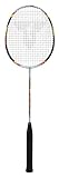 Talbot Torro Badmintonschläger Combat 5.6, Isometrischer Kopf, Powerwaves, Airflex, Farbe: Schwarz-Gelb-Rot, 429804