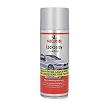 NIGRIN 74110 Lackspray, Autolack Silber, 400 ml, schützt Felgen und Karosserie vor Rost, schnell trocknend