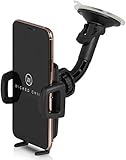Wicked Chili Universal KFZ Halterung kompatibel mit iPhone 12 Pro Max, 11 Pro Max, XS Max, Samsung Galaxy S20 Ultra, S20+, Note 20 Ultra, Made in Germany (Breite 56-86mm, für Hülle und Case) schwarz