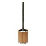 axentia Bonja WC-Granitur, Bambus, Braun