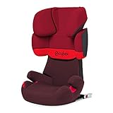 Cybex Silver Solution X-fix, Autositz Gruppe 2/3 (15-36 kg), Mit Isofix, Rumba Red